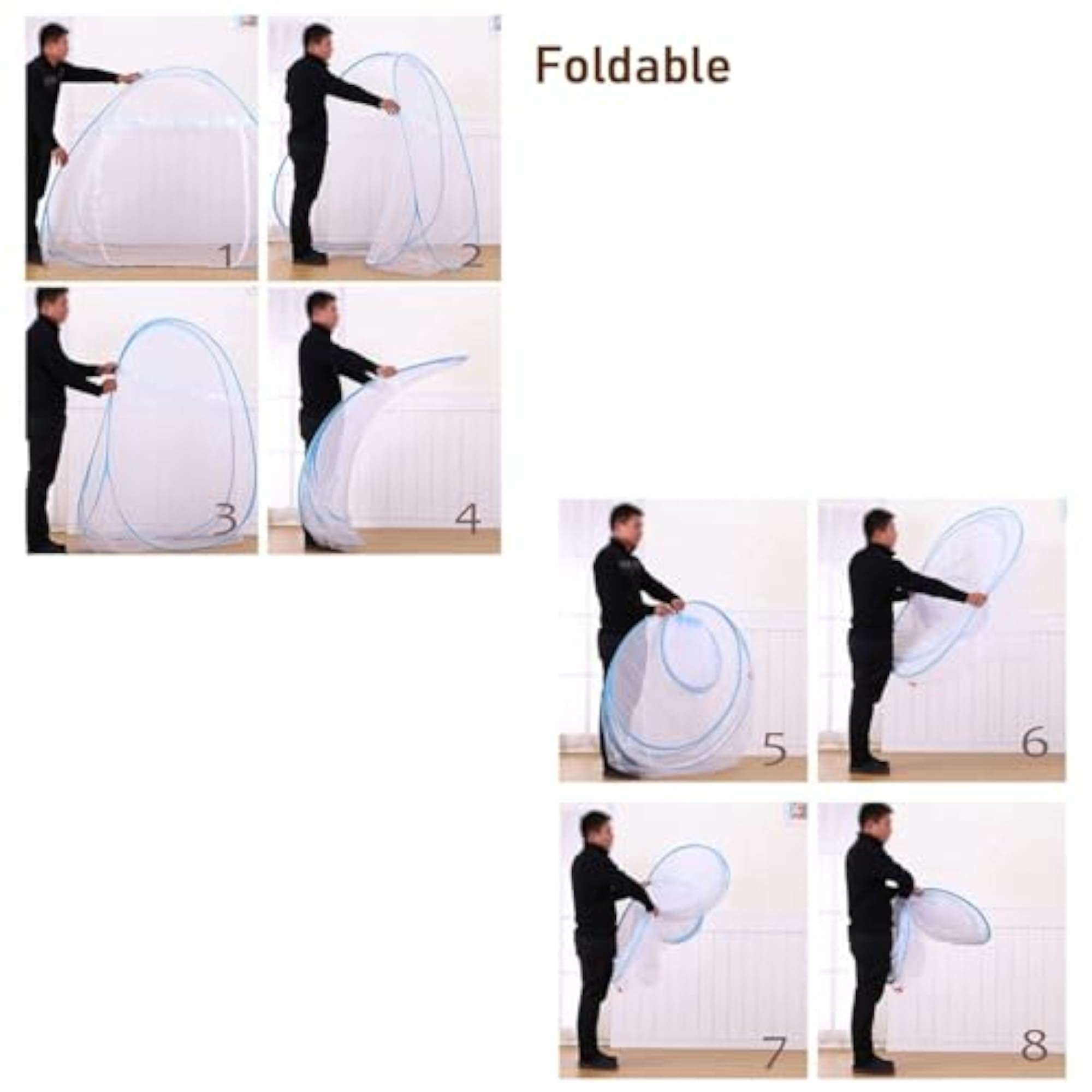 Superior Polyester Foldable Mosquito Net Tent, 100 Cm Long