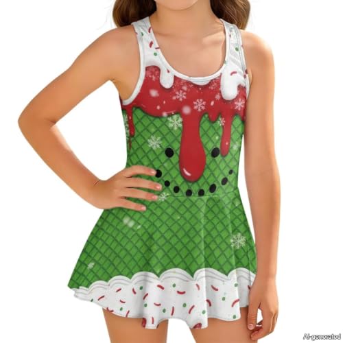 Image of KEIAHUAN Gymnastics Leotards for Girls Sleeveless Bodysuit Dance Leotards Performance Costume