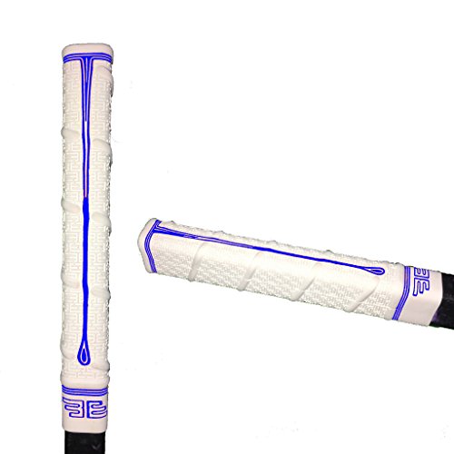Buttendz Hockey Prise en Main, White/Blue Drip, Taille Unique Cover