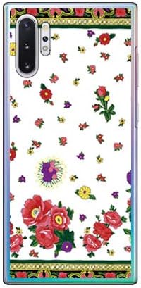 SECOND SKIN SINDEE 「Russian Flower （ホワイト）」 （クリア） / for Galaxy Note