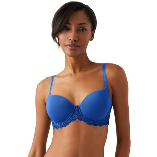 Image of Wacoal Womens Embrace Lace Lightly Padded Underwire Mid Coverage T-Shirt Bra, 853191