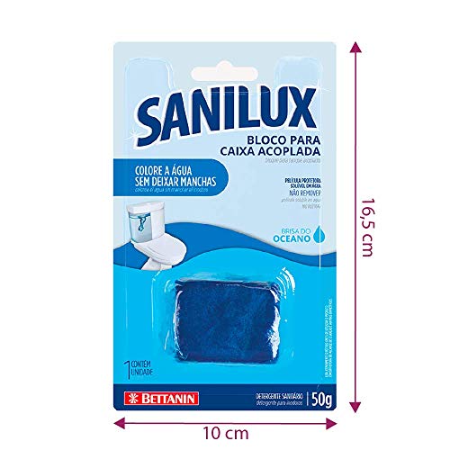 Bettanin Caixa Acoplada Oceano Sanilux Azul Claro