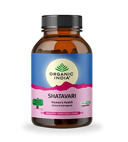 Organic India Women’s Health Natural Estrogens Shatavari – 180 Capsules Organic India Women’s Health Natural Estrogens Shatavari – 180 Capsules