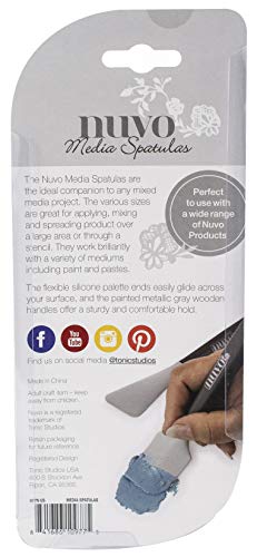 Tonic Studios Nuvo Media Spatulas 2/Pkg - Thumbnail 2