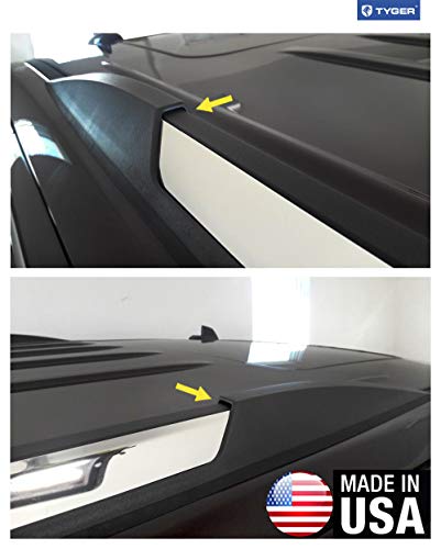 Made In Usa! Compatible With 2015-2020 Chevy Suburban | Gmc Yukon Xl Roof Rack Body Molding Trim Cover 2Pc #TOP2