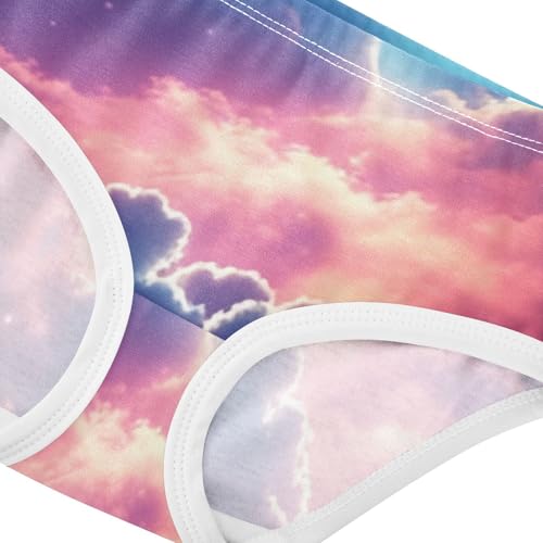 Fantasy Cosmic Nebula Sky Colors Toddler Underwear Custom 2t Cotton Cute Panties Girl Animal Undies Kids Briefs4