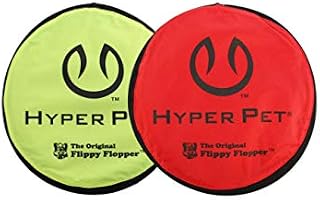 Hyper Pet Flippy Flopper Dog Frisbee Interactive Dog Toys [Flying Disc Dog Fetch