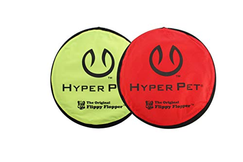 Hyper Pet Flippy Flopper Dog Frisbee Interactive Dog Toys [Flying Disc Dog Fetch