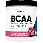 Nutricost BCAA Powder 2:1:1 (Pomegranate Guava, 30 Servings) - Branched Chain Amino Acids