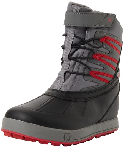 Merrell Snow Bank 5.0 WP évitez les glissades avec ces chaussures de neige enfant stables