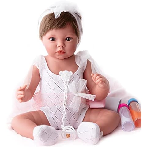 MARÍA JESÚS Muñecas Bebe Reborn - Muñecas para niñas Hechas en España y BAÑABLE, Bebe Reborn Silicona Cuerpo Completo de Vinilo SILICONADO Cover