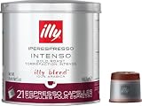 Illy Coffee, Intenso IperEspresso Capsule, Dark...