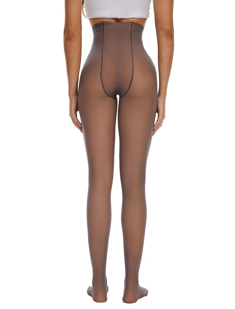 Damskie Legginsy Z Podszewką Z Polaru - Damskie Spodnie Termiczne Z Podszewką Z Polaru, Legginsy Z Wysokim Stanem, Utrzymujące Ciepło, Spodnie Zimowe, Kontrola Brzucha, Joga, Piesze Wędrówki,