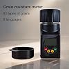 Portable Grain Moisture Meters, Grain Moisture Meter with LED Display, 30 Seconds Turns Off Automatically, Data Preservation, Support 8 Languages, for 43 Cereals
