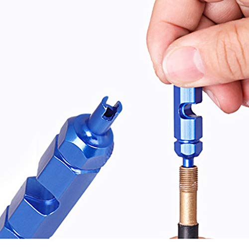 Homyl 2 tubos de válvula de pneu removedor de núcleo de ferramenta para remoção de válvula de pneu p