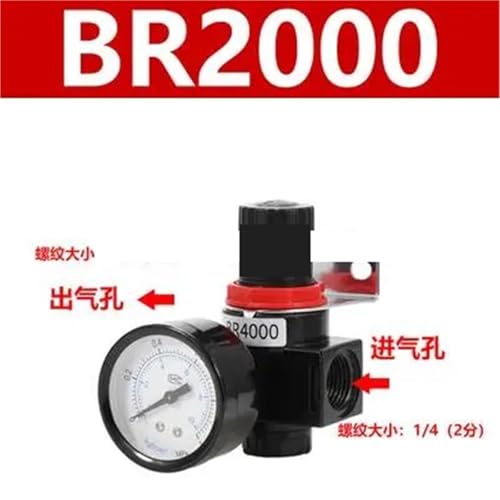 Régulateur de pression pneumatique BR2000 contre la surpression d'air - 5