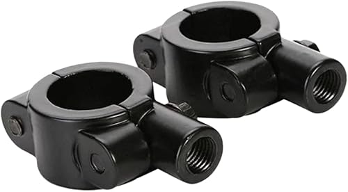 Miniatura 3 de Abrazadera de montaje en espejo de manillar de 0.394 in 78 "de aluminio para manillar de motocicleta retrovisor lateral espejos adaptador abrazadera