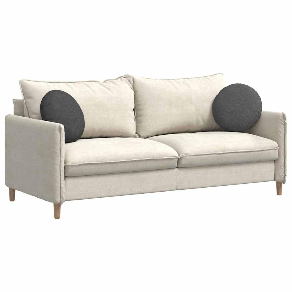 Cojín de asiento 2 piezas gris oscuro Ø 40 cm de pana acolchada con cremallera, suave y cómodo para silla, suelo, banco, comedor, salón, oficina, interior, ergonómico