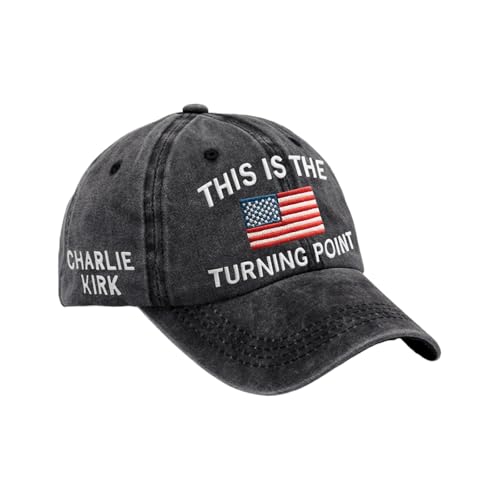 Turning Point Hat Turning Point USA Hat A True Patriot Charlie Kirk 2025 Hats Freedom Republican Memorial Tribute Charlie 2025 USA Flag Baseball Caps