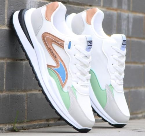Image of ADISO Men's Stylish Mesh Sports Sneakers | Lightweight Casual Running Shoes