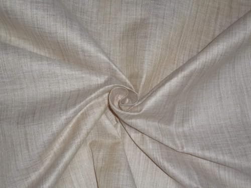 Tissu Dupioni coton ivoire doré de 111,8 cm pour réussir vos décorations de fête