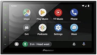 Pioneer SPH-DA250DAB 6.8" 2-DIN Multimedia Player, With Capacitive Touchscreen, Bluetooth, Apple CarPlay, Android Auto, DAB+ Digital Radio, WAZE