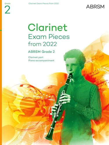 Clarinet Exam Pieces from 2022, ABRSM Grade 2: Selected from the syllabus from 2022. Score & Part, Audio Downloads (ABRSM Exam Pieces)