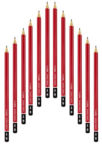 12-HB-Pencils-for-Children-Pencils-for-School-Kids-Writing-Pencils-Hexagonal-Wood-Cased-Everyday-Office-use-Black-Lead-12