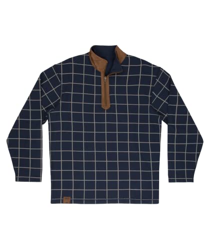 Southern Marsh Platte Windowpane Pullover