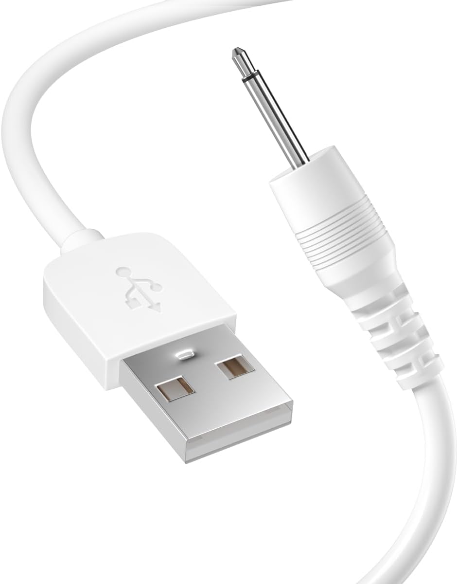 - SIOCEN DC Charging Cable 2.5mm,USB Charger Cord 2.5mm,Fast Durable Original Replacement Power Adapter USB to DC Charging Cable 3FT