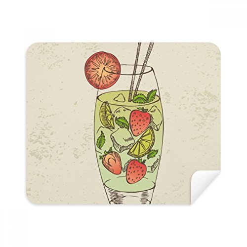 Motif téléphone écran cleaner lunettes chiffon de nettoyage suède