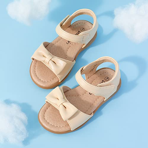 Image of DREAM PAIRS Girls Sandals Fashion Bow Summer Shoes for Toddler /Little Kid