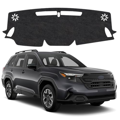 Image of Dash Cover Mat Compatible with Subaru Forester 2025 2026 Non-Slip Dashboard Cover Mat Sunshade UV Rays Protector Interior Accessories