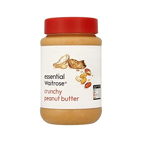 Mantequilla De Cacahuete Crujiente Waitrose Esencial 454G - Paquete de 6