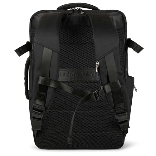 Morrales para laptop True Religion para hombre y mujer Negro miniatura 2