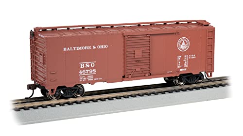 Bachmann Trains - 40' STEAM ERA Box CAR - B&O® #46796 - HO Scale
