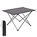 Stół Kempingowy, Przenośny Stół Piknikowy, Lekki I Przenośny, Składany Blat Ze Stopu Aluminium, Z Torbą Do Przechowywania, Na Piknik, Plażę, Samodzielną Wycieczkę,Black,55x41x40cm