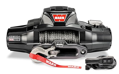 WARN 110012 Zeon XD 12-S Convertible Winch Kit with Hub Wireless ...