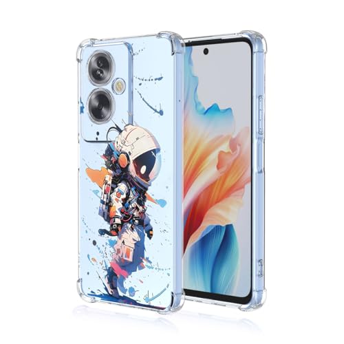 WOKEZ Transparent Fodral för Oppo A79 5G - Stötsäker Design