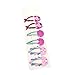 Produktbild Vikenner 6 Stück Haarspangen Rote Meerjungfrau KroneHairclips Haarnadeln baby Haarschmuck Haarnadel karte Haarklammern Frauen Mädchen Haar Pin Metall 4#