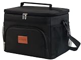 NICOSHOW Large Insulated Lunch Box for Men & Women, Reusable Lunch Bag for Work Office Picnic, Leakp