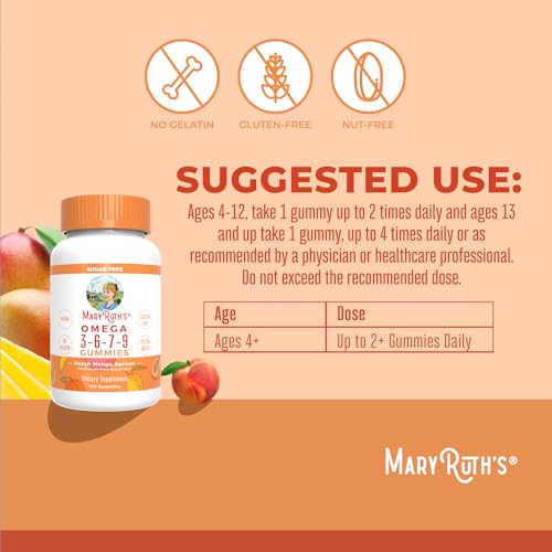 MaryRuth's Vegan Omega 3 6 7 9 Gummies
