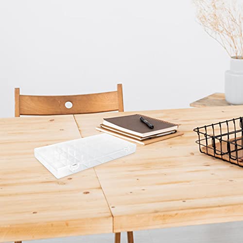 Beaupretty 2 peças de ferramentas de arte em unhas, caixa de armazenamento de joias, 24 compartiment