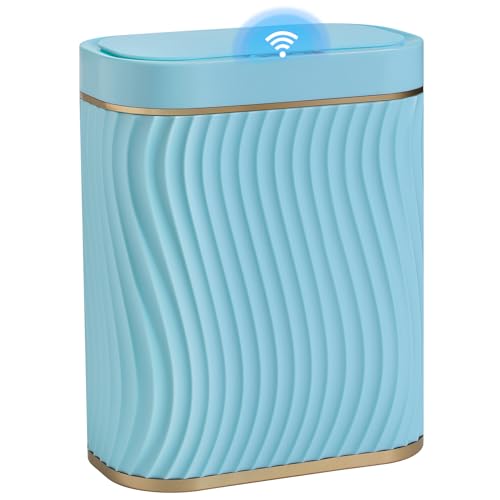 steo spce Bathroom Small Trash Can with Automatic Touchless Lid,