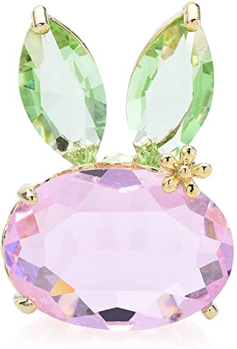 Broche de cristal para mujer pin de seguridad de animal para cuello de chaqueta
