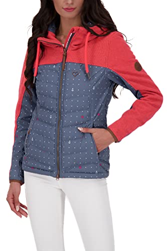 alife & kickin Colbieak B Jacket Chaqueta de Invierno para Mujer, con Forro cálido, Tallas XS-XXXL, Nightazul, XL