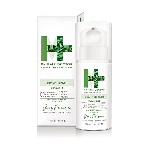 My Hair Doctor Scalp Exfoliant Treatment for Itchy, Flaky & Sensitve Scalp, Psoriasis & Dandruff, Renewing Vegan Haircare with Thyme Oil, Chamomile & Comfrey, 150ml Cover