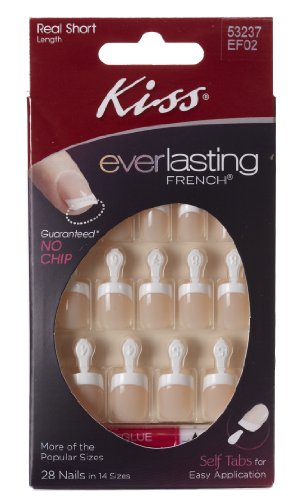 Kiss Products, Inc. Kiss Everlasting French 28 Piece Nail Kit, Always