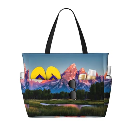 Grand sac à bandoulière imperméable Grand Teton pour la plage et le voyage
