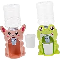 Dispensador Agua Cerdito MAGICLULU 2 Piezas Juguete Dispensador De Agua Juguetes De Fuente De Agua Pequeño Dispensador De Agua Dispensador De Agua De Cerdito Bebedero para Muñecas Niño Pequeño Pava Rompecabezas